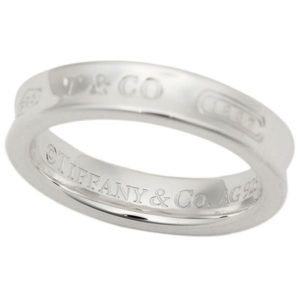 ティファニー リング アクセサリー TIFFANY&Co. 1837 ナローベーシックリング SS 指輪 シルバー